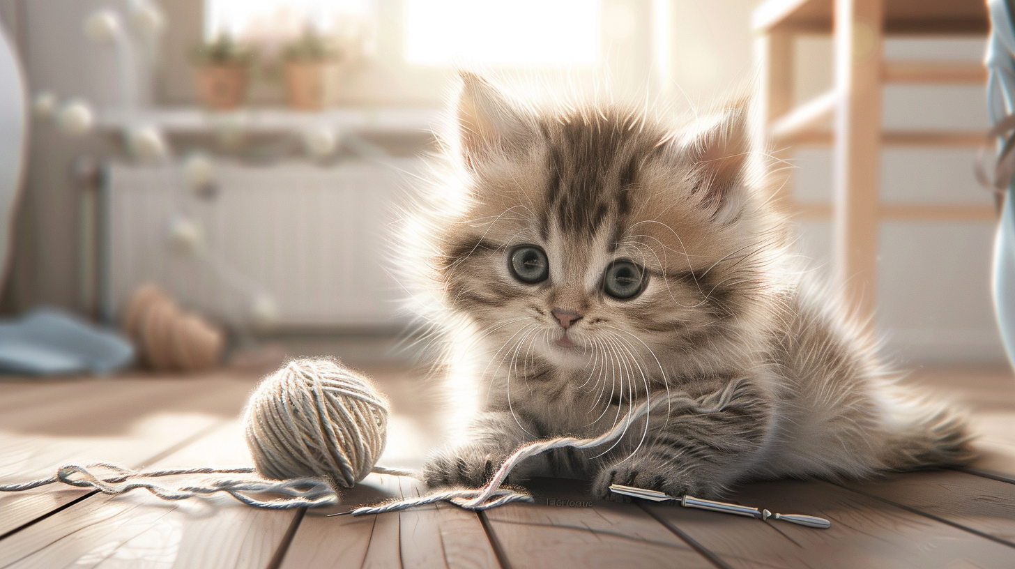 线球猫1